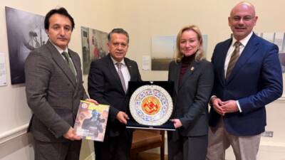 Küresel Gazeteciler Konseyi (KGK) Genel Başkanı Mehmet Ali Dim, KGK