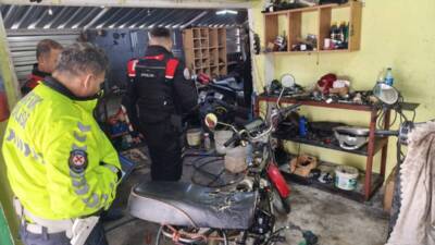 &nbsp; Hatay Emniyet Müdürlüğü ekipleri, Dörtyol ilçesinde motosiklet ve tamirhanelere