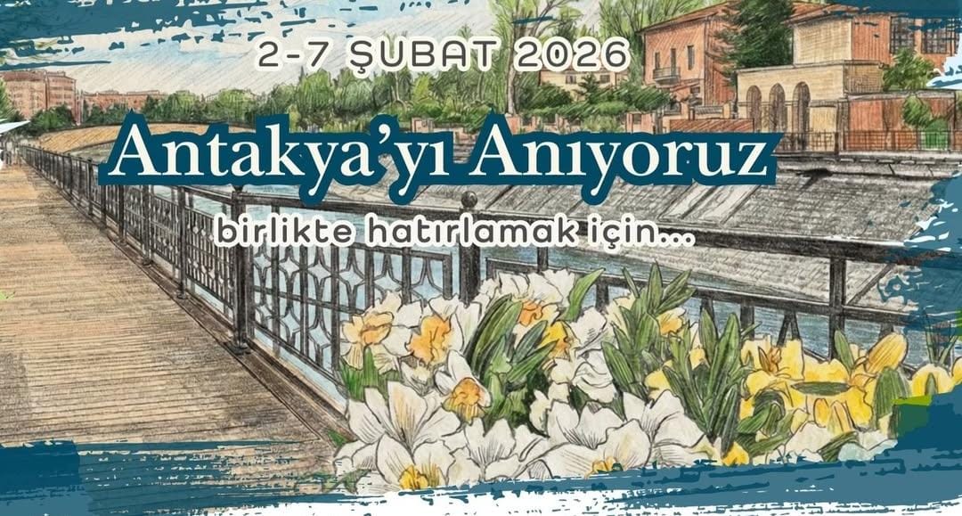 Hatay’da, 6 Şubat depremlerinin yıl dönümünde Buradayız Hatay tarafından “Antakya’yı