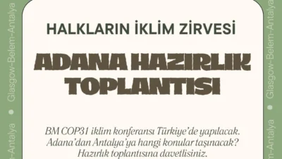 Türkiye’nin bu yıl ev sahipliği yapması planlanan COP31 Birleşmiş Milletler