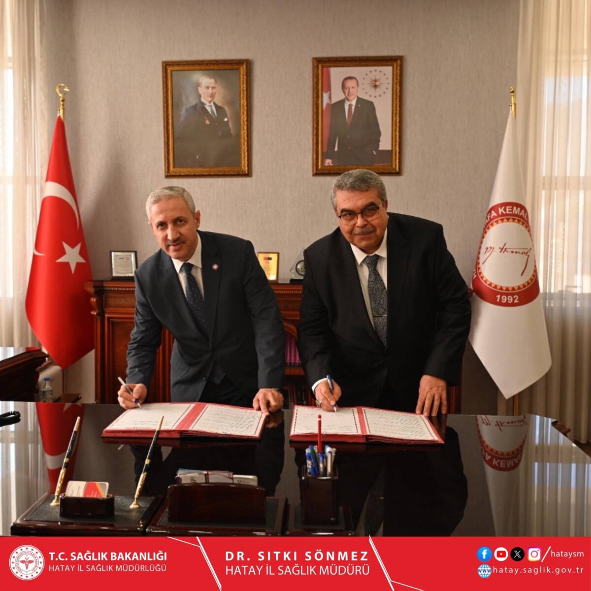 Hatay İl Sağlık Müdürlüğü ile Hatay Mustafa Kemal Üniversitesi (HMKÜ)