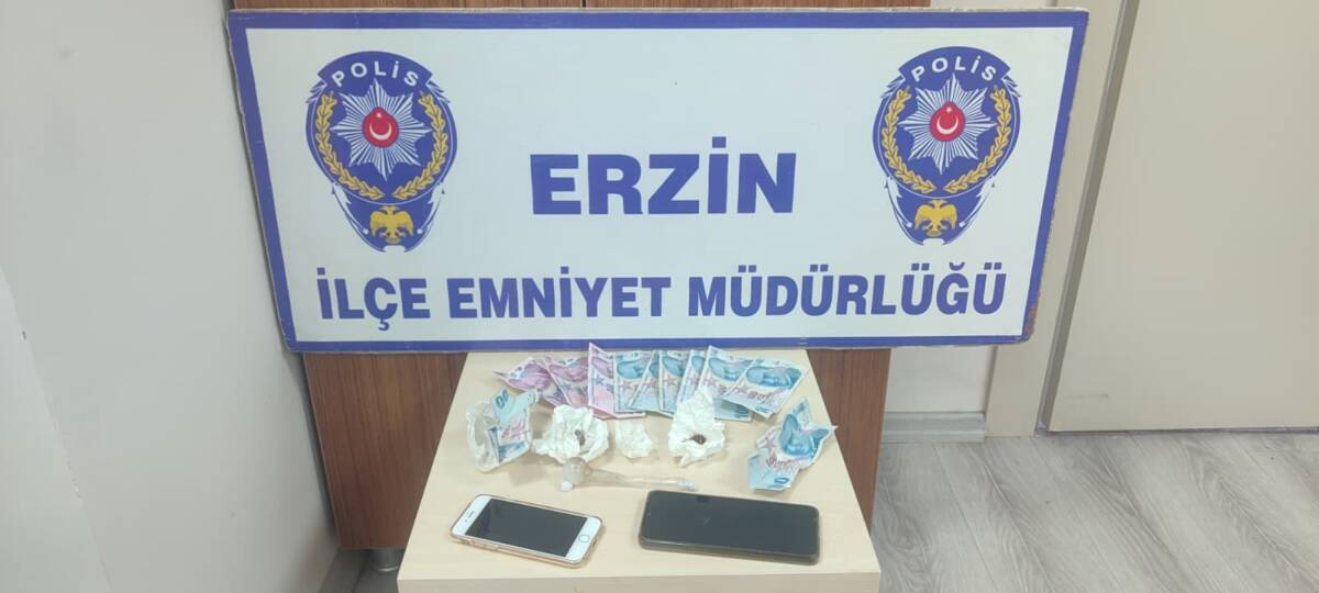 Hatay Emniyet Müdürlüğü ekiplerinin uyuşturucuyla mücadele kapsamında yürüttüğü çalışmalar Erzin