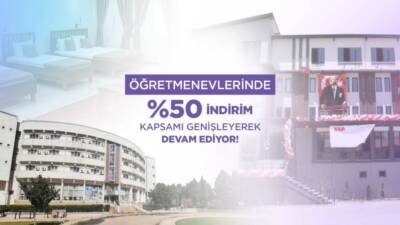 Millî Eğitim Bakanlığına bağlı öğretmenevleri ve akşam sanat okullarında konaklama