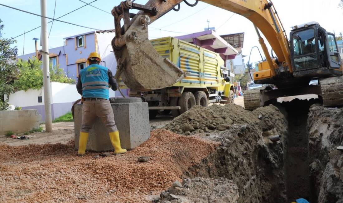 Hatay Büyükşehir Belediyesi (HBB), kent genelinde altyapıyı güçlendirmeye yönelik yatırımlarına