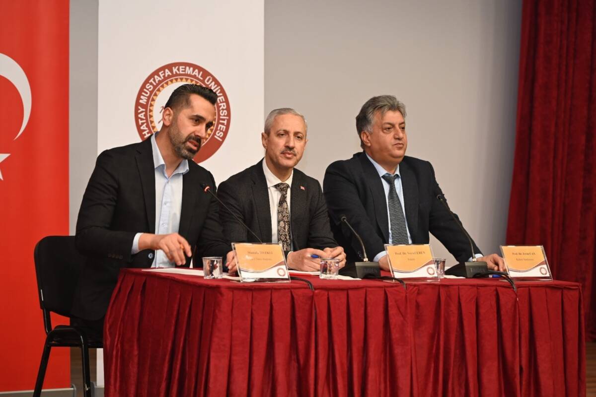 Hatay Mustafa Kemal Üniversitesi (HMKÜ) Rektörü Prof. Dr. Veysel Eren,