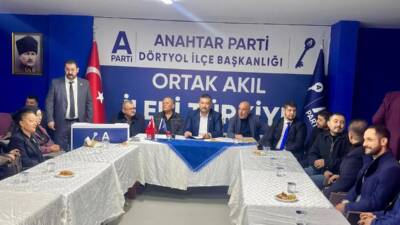 Anahtar Parti Dörtyol İlçe Başkanlığı’nın 1. Olağan Kongresi’nde yapılan seçimle