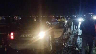 Hatay’da otomobil ile minibüsün kafa kafaya çarpıştığı trafik kazasında 1