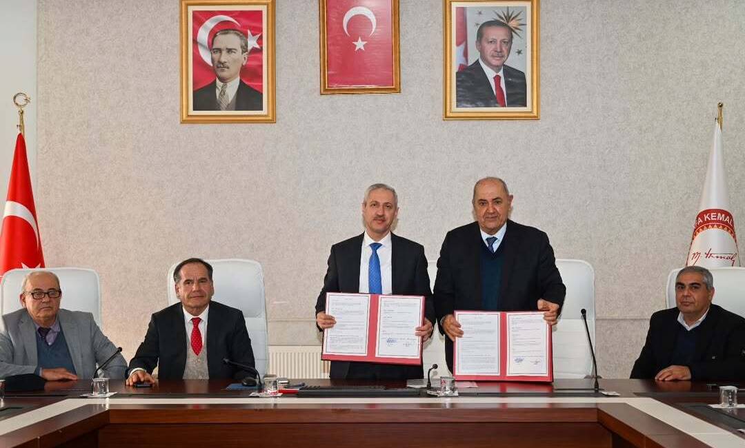 Hatay Mustafa Kemal Üniversitesi (HMKÜ) ile TOSYÖV Hatay Destekleme Derneği