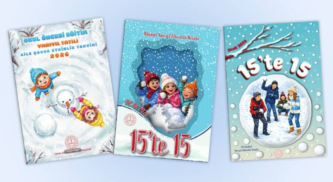 Millî Eğitim Bakanlığı, yarıyıl tatilinin verimli geçirilmesi amacıyla okul öncesinden