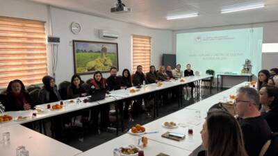 Hatay’da faaliyet gösteren kadın kooperatiflerine yönelik “Gıdada Sıfır Atık Bilgilendirme