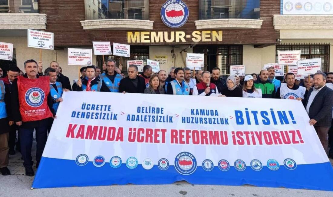 Memur-Sen Hatay İl Temsilcisi ve Eğitim Bir-Sen Hatay 1 Nolu