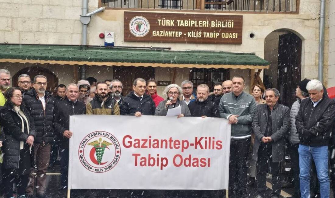 Hatay, Gaziantep, Mersin, Adana, Osmaniye, Kahramanmaraş ve Adıyaman Tabip Odaları,