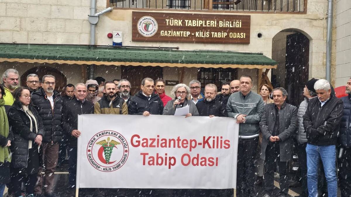 Hatay, Gaziantep, Mersin, Adana, Osmaniye, Kahramanmaraş ve Adıyaman Tabip Odaları,