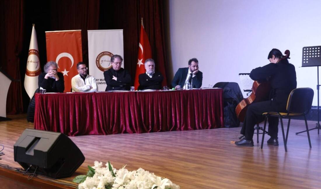 Hatay’da kültür ve sanat hayatını yeniden canlandırmayı hedefleyen Sanat Akademisi