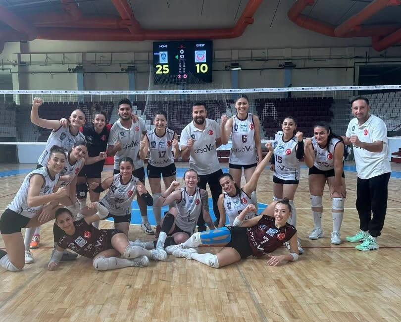 Türkiye Kadınlar Voleybol 2. Ligi 13. Grup’ta sezonu ikinci sırada