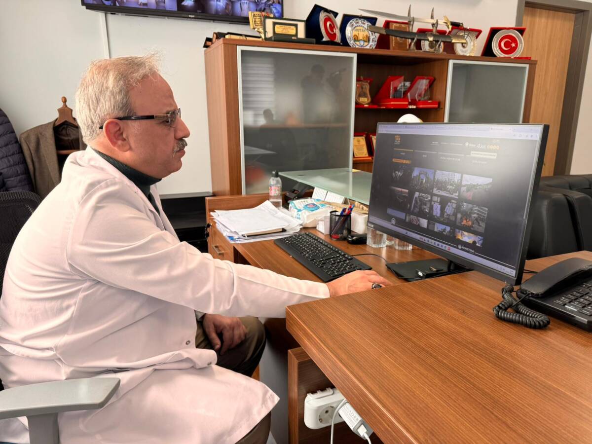 Hatay’da başhekimler, Anadolu Ajansının (AA) gözünden 2025 yılına damga vuran