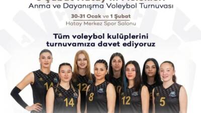 6 Şubat depremlerinde hayatını kaybeden Hatay Kadın Voleybol Takımı’nın 8
