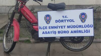 Hatay’ın Dörtyol ilçesinde 22 Ocak 2026 tarihinde yaşanan motosiklet hırsızlığı