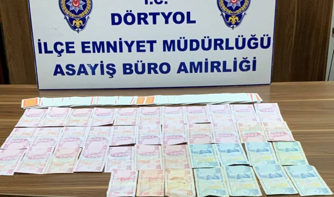 Hatay Emniyet Müdürlüğü ekipleri, kumarla mücadele kapsamında yürüttükleri çalışmalar çerçevesinde