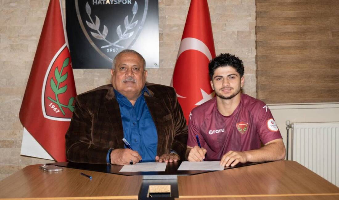 Hatayspor, geleceğe yatırım kapsamında iki genç futbolcu Yılmaz Cin ve