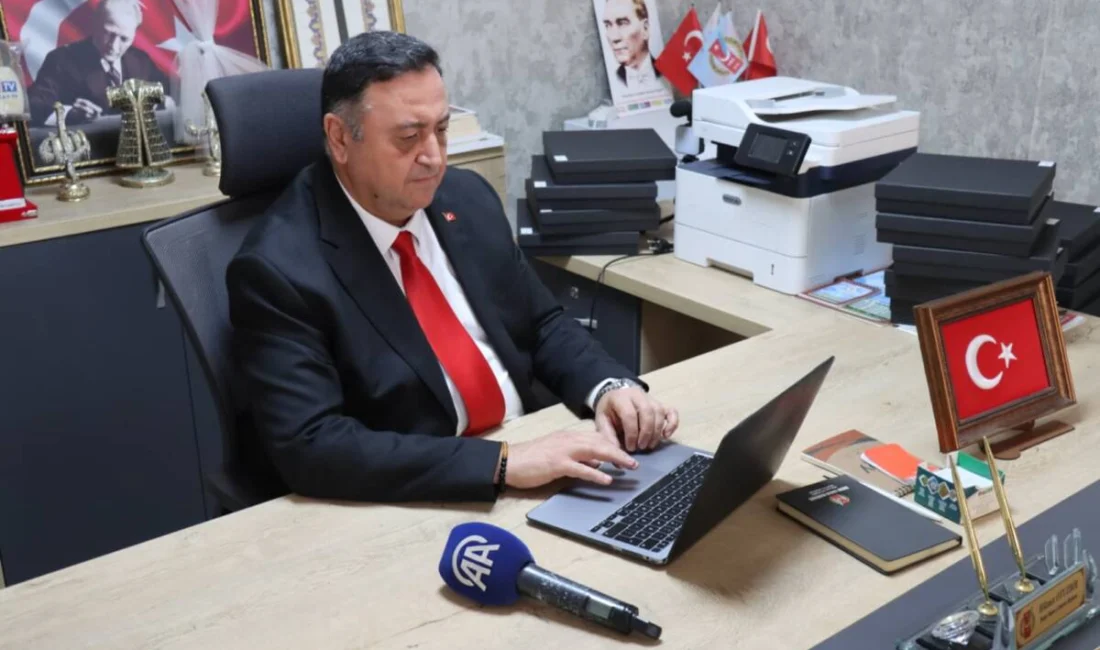 Hatay Basın Cemiyeti (HBC) Başkanı Hikmet Otuzbir ile Antakya Gazeteciler