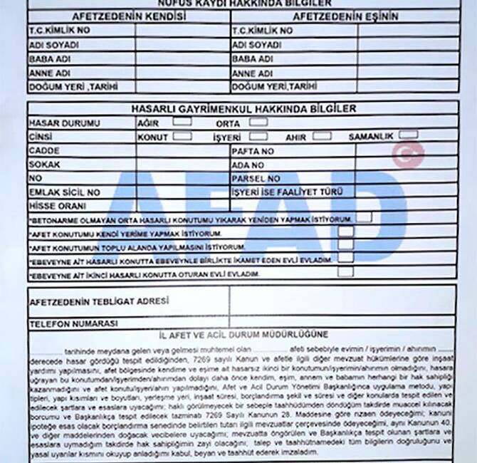 Hatay Barosu üyesi Avukat Güney Cuma Can, deprem konutlarına yerleşen