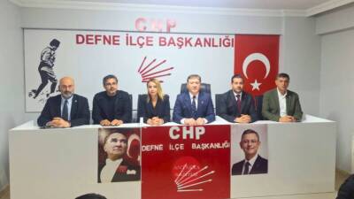 Cumhuriyet Halk Partisi (CHP) Grup Başkanvekili Murat Emir, CHP Hatay