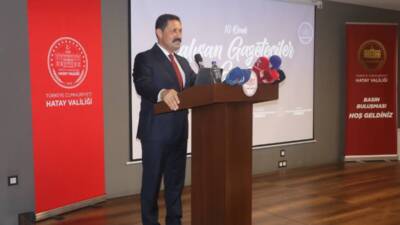 Hatay Valisi Mustafa Masatlı, 10 Ocak Çalışan Gazeteciler Günü dolayısıyla