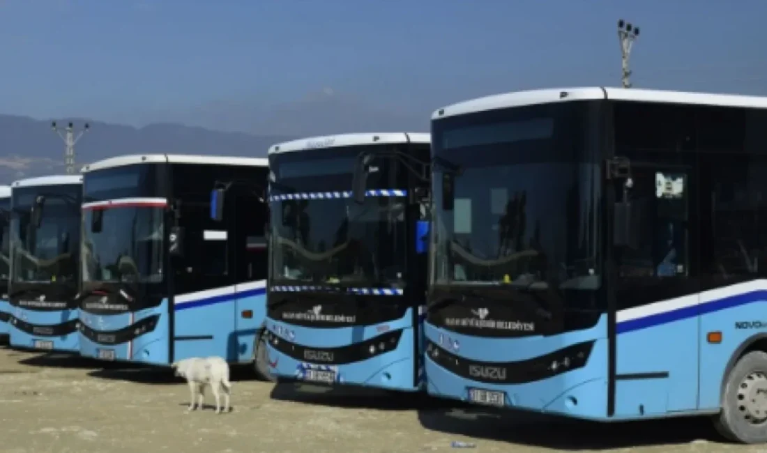 Hatay genelinde toplu taşıma ücretlerine zam yapıldı. Hatay Büyükşehir Belediyesi