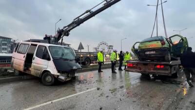 Hatay’ın Antakya ilçesinde meydana gelen trafik kazasında ağır yaralanan ilkokul