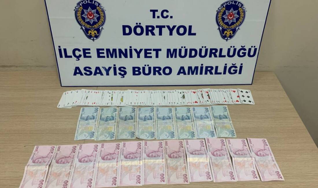 Hatay Emniyet Müdürlüğü ekipleri, kumar oynanmasına yönelik denetimlerini sürdürüyor. Dörtyol