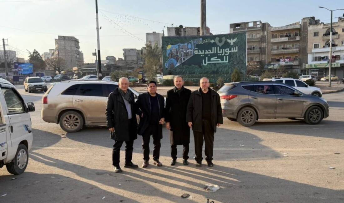 Hatay Milletvekili Necmettin Çalışkan, Suriye’nin Halep ve İdlib kentlerine gerçekleştirdiği