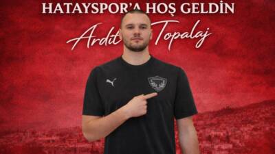 Hatayspor’un, Kosova temsilcisi FC Ferizaj’dan transfer ettiği Alman stoper Ardit