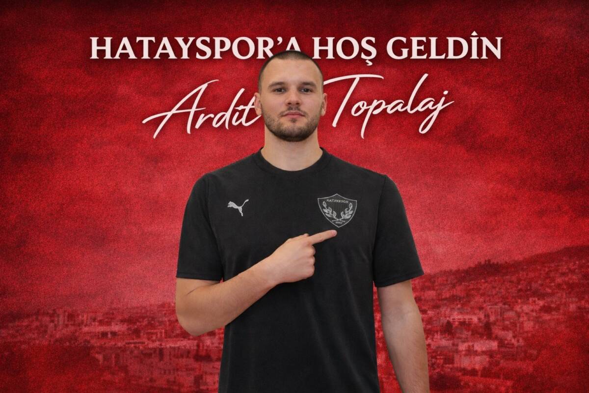 Hatayspor’un, Kosova temsilcisi FC Ferizaj’dan transfer ettiği Alman stoper Ardit