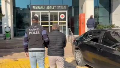 Hatay’ın Reyhanlı ilçesinde, uyuşturucu ticareti suçundan hakkında 9 yıl 2