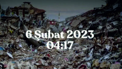 Saatler 04.17’yi gösterdiğinde Hatay’da hayat adeta durdu. 6 Şubat depremlerinin
