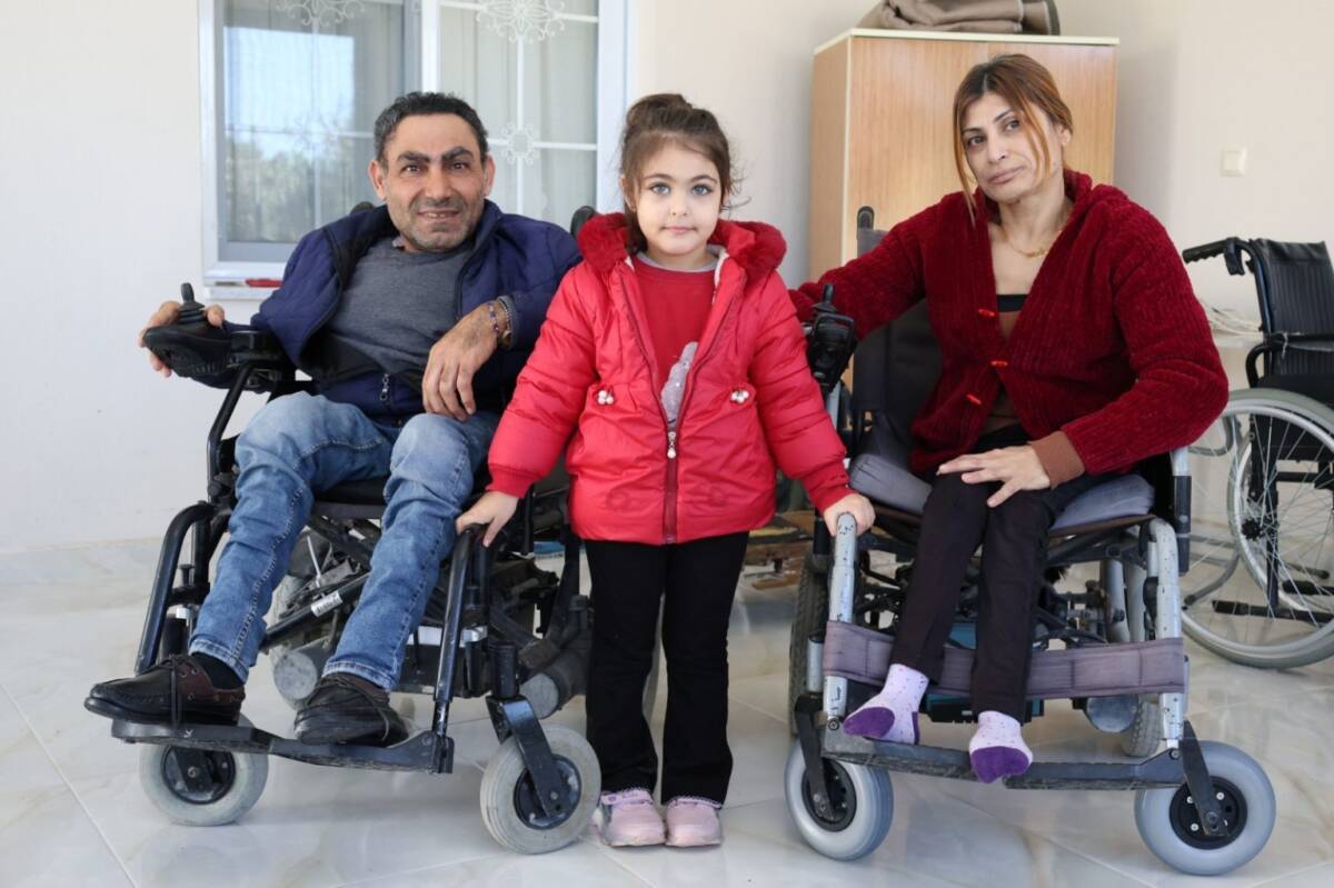 Hatay Sağlık ve Sosyal Hizmetler şube müdürlüğü engellilerin cihaz bakımlarını