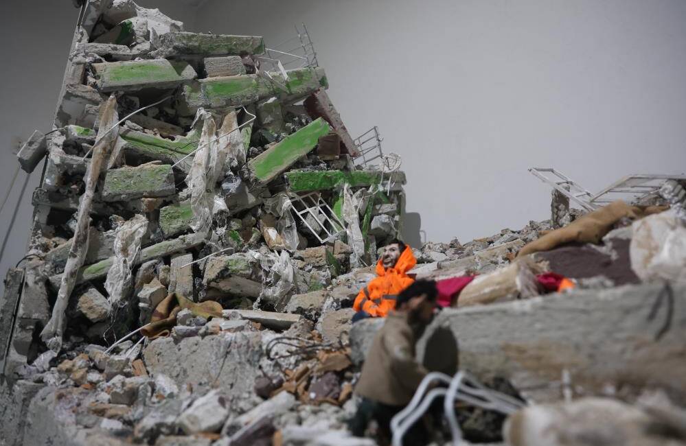 Hatay’da asrın felaketinde kız kardeşini kaybeden ve iki çocuk babası