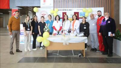 Hatay’ın Antakya ilçesinde, 15 Şubat Uluslararası Çocukluk Çağı Kanserleri Günü