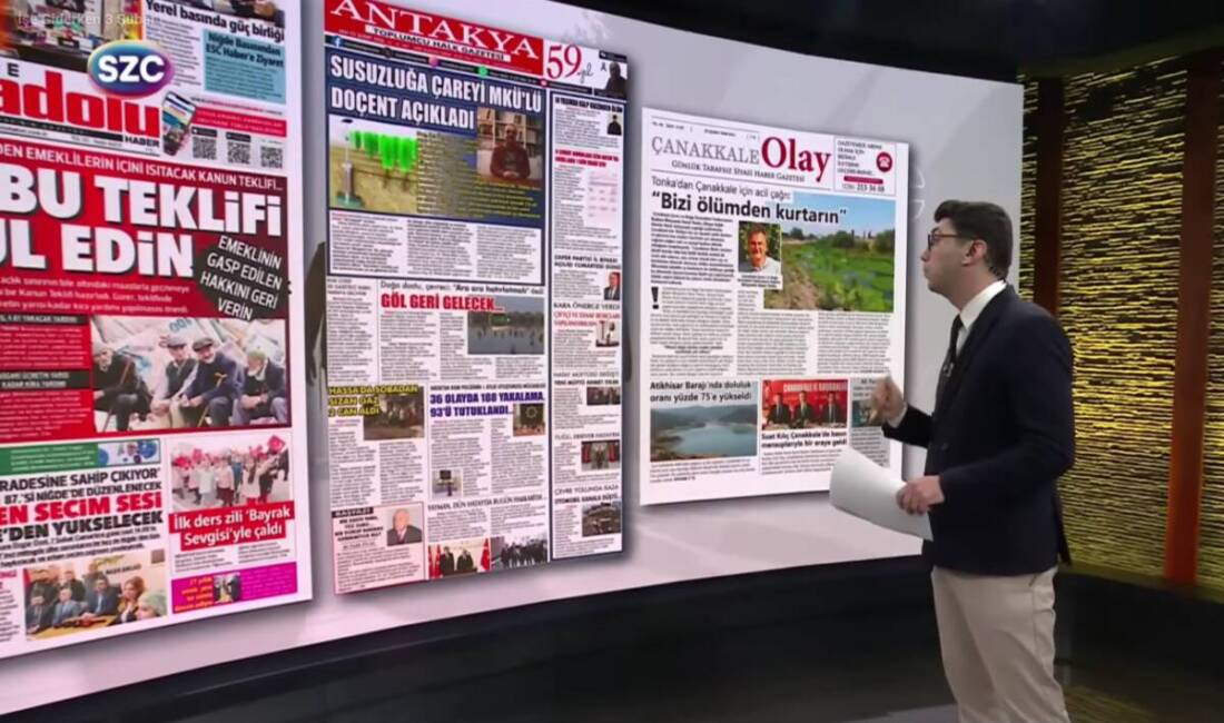 SÖZCÜ TV’de sabah kuşağında yayınlanan “İşe Giderken” programında, Antakya Toplumcu