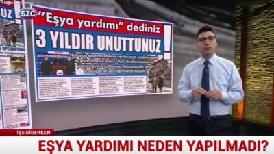 Hatay’da 6 Şubat 2023 depremlerinin ardından depremzedelere söz verilen eşya