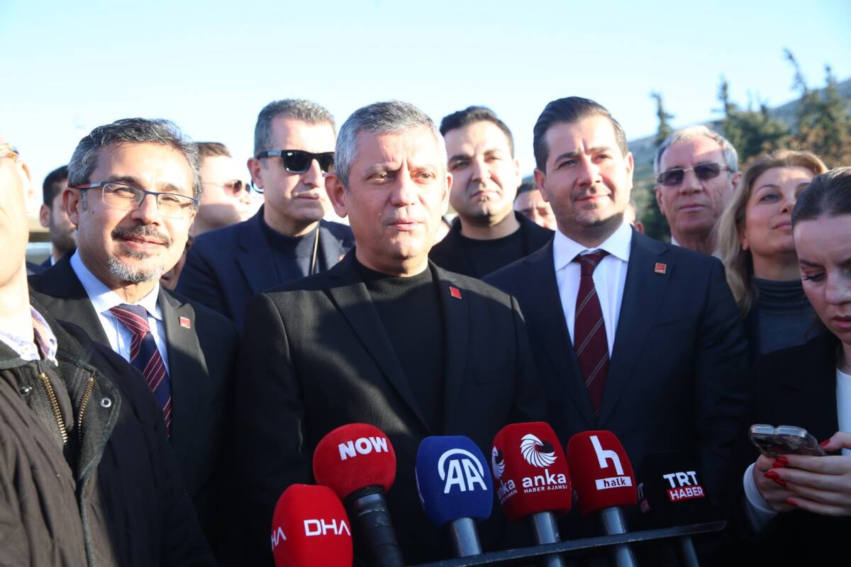 CHP Genel Başkanı Özgür Özel, Antakya’da partililerle buluştu, 31 Mart