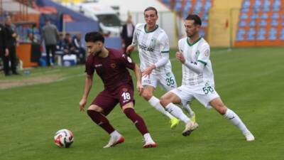 Bordo-beyazlı ekip İskenderun’daki maçta  Alagöz Iğdırspor’a 2-0 yenilerek ligin 26.haftasında