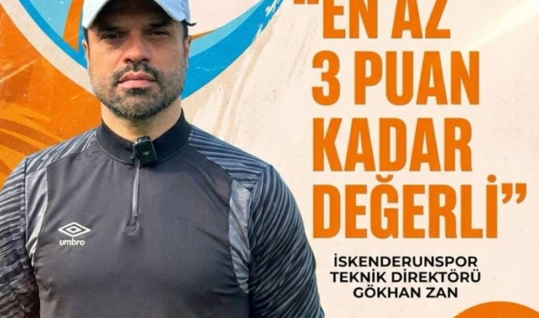 Türkiye 2. Ligi’nde mücadele eden İskenderunspor, hafta sonunda evinde Ankara