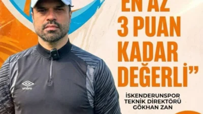 Türkiye 2. Ligi’nde mücadele eden İskenderunspor, hafta sonunda evinde Ankara
