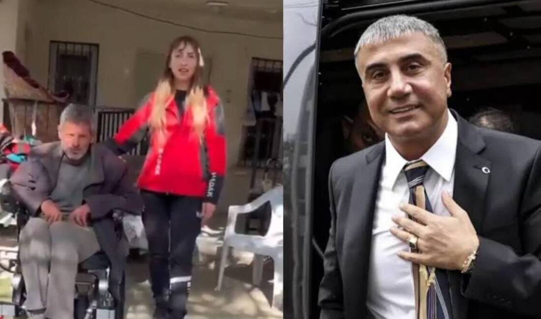 Hatay'ın Defne ilçesinde mendil satarak geçimini sağlayan engelli vatandaşın 