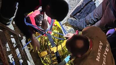 Hatay’ın merkez Antakya ilçesinde bir inşaat şantiyesinde meydana gelen kazada