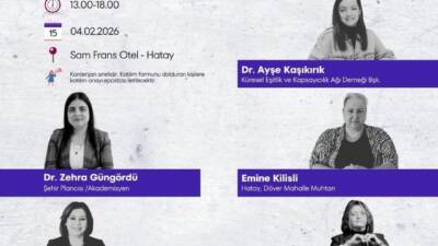 Hatay’da yerel kadın liderlerin katılımıyla “Yerel Kadın Liderler Gölge Meclis