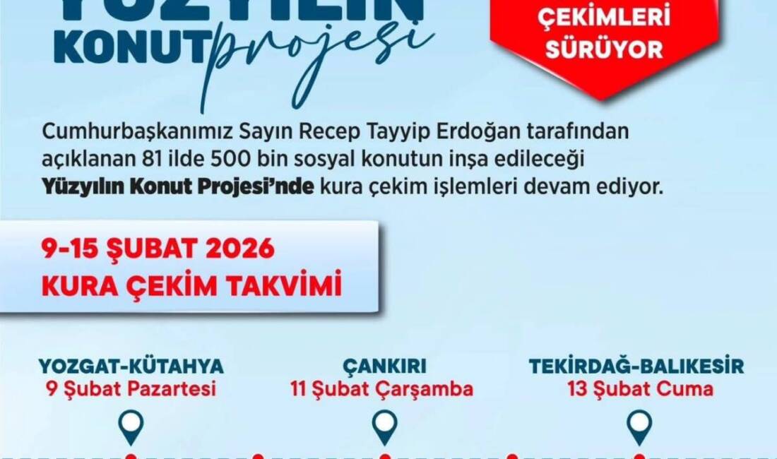 500 bin sosyal konut için kura çekimleri devam ederken, depremden
