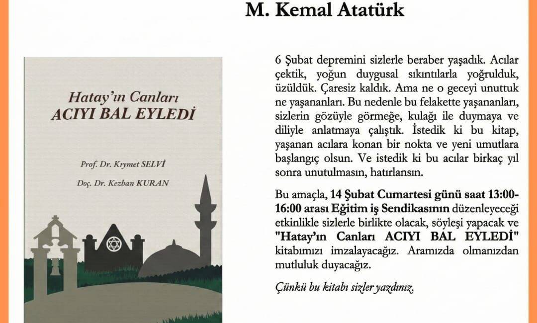 Hatay’da 6 Şubat depreminin hafızalara kazınan acılarını bilimsel ve insani